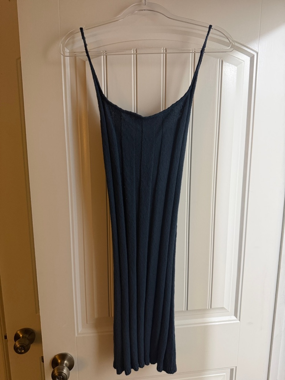 Free People Navy Blue Mini Slip Dress